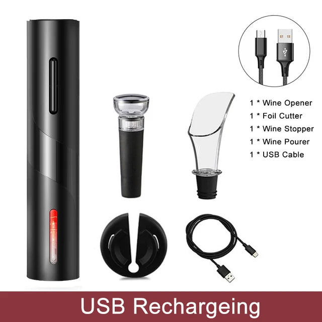 Automatic Bottle Opener for Red Wine Foil Cutter Electric Red Wine Openers Kitchen Accessories Gadgets Bottle Opener
