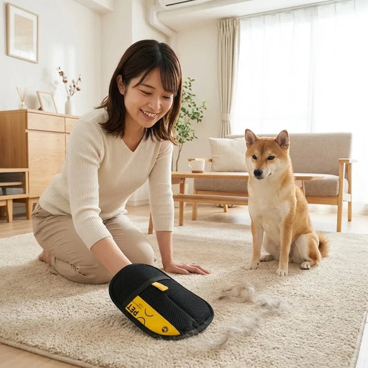 愛犬・愛猫との暮らしをより快適に。ファーリフト・グローブの活用ガイド