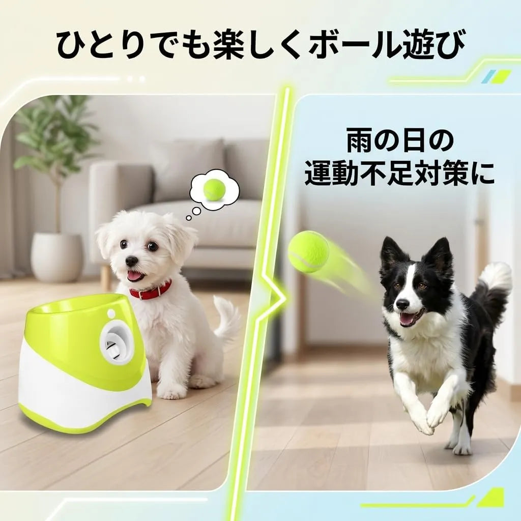 PawFun™ 愛犬用自動ボールマシン