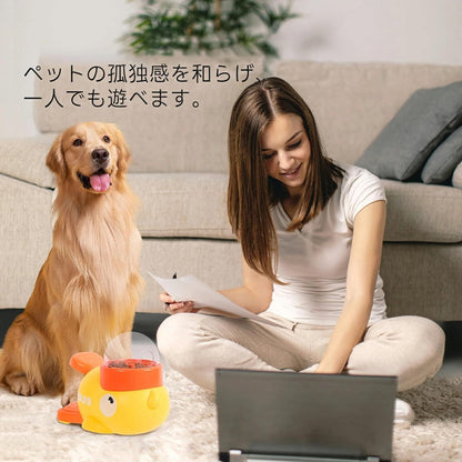 Ducky Snack Dispenser 犬用スナックおもちゃ｜早食い防止＆ストレス解消