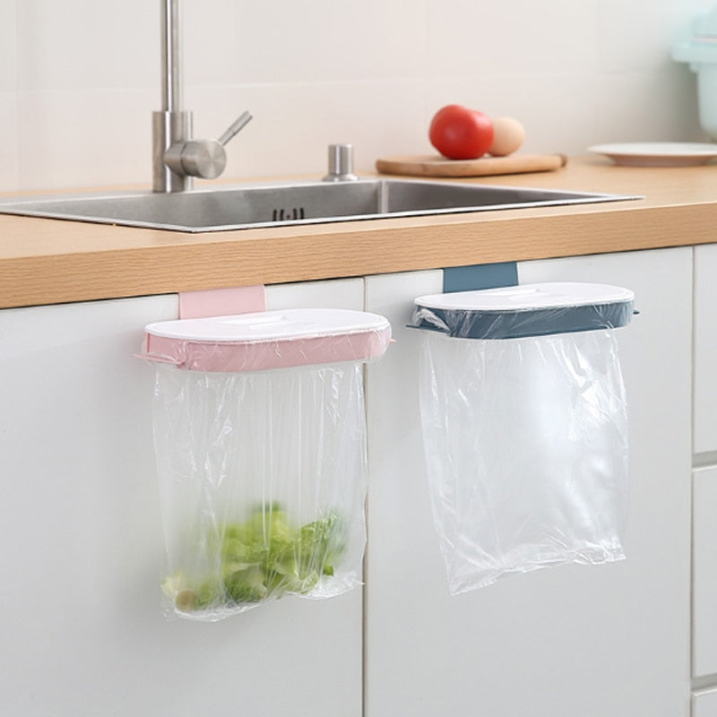 Kitchen Cabinet Door Basket Hanging Trash Can