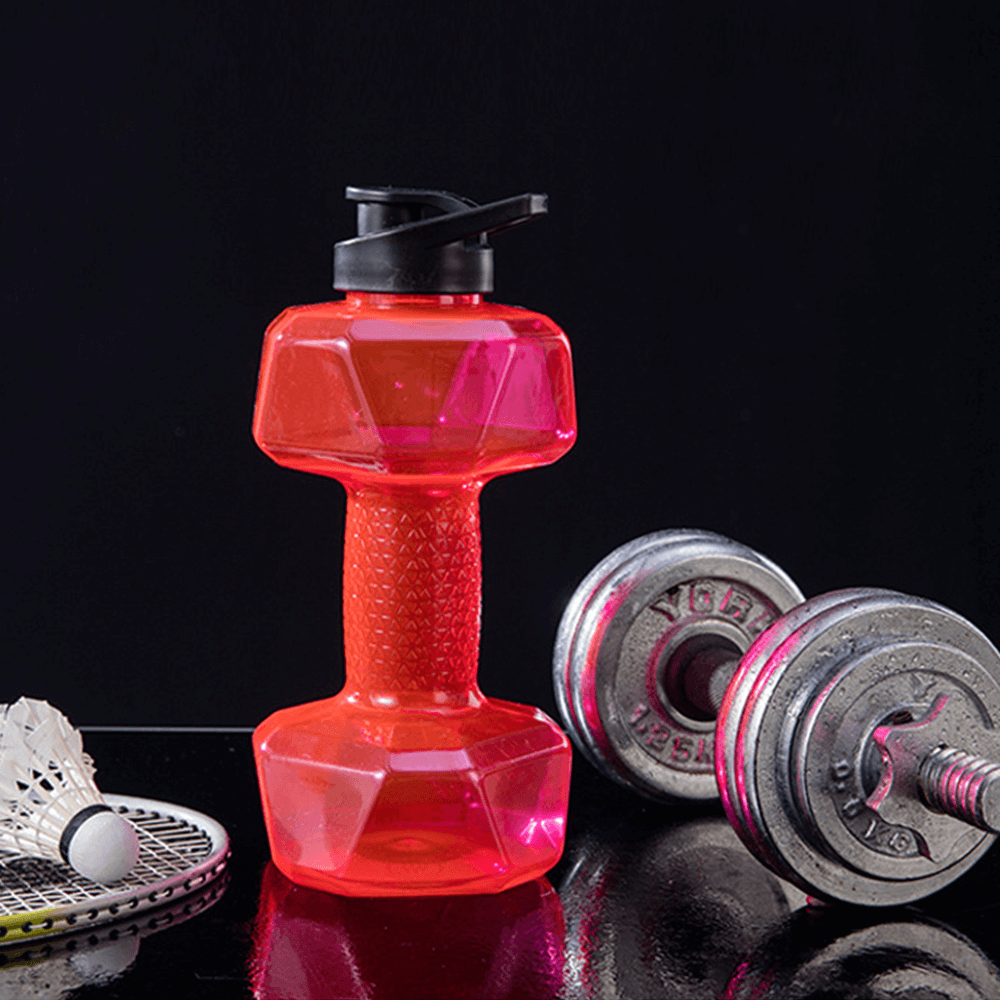 Top Fill Dumbbell Water Bottle